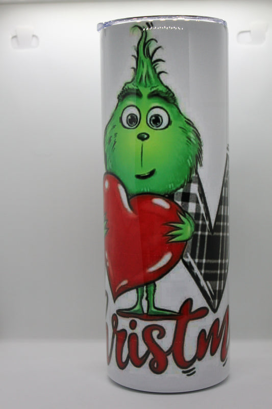 20 oz Tumbler Grinch