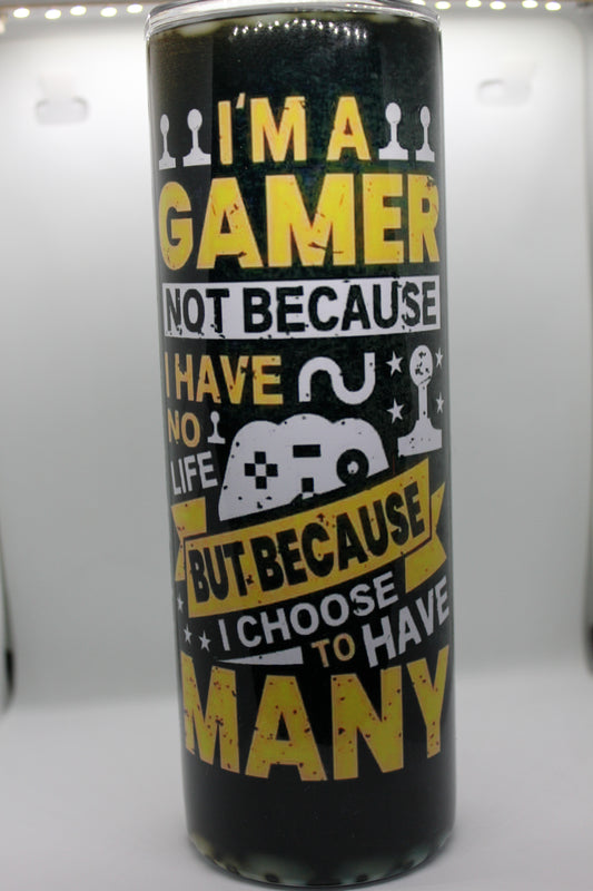 20 oz Tumbler Gamer