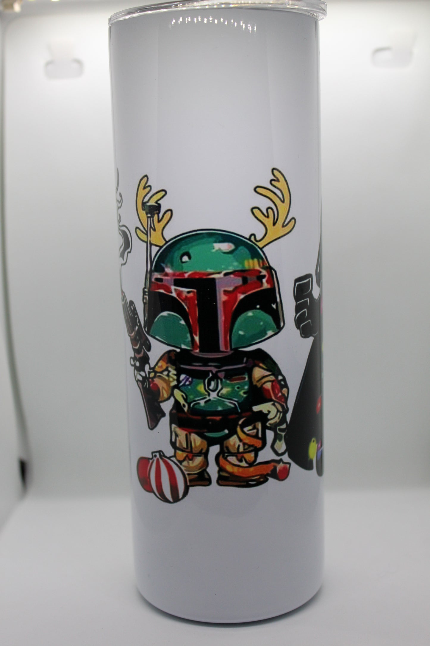 20 oz Tumbler Christmas Star Wars